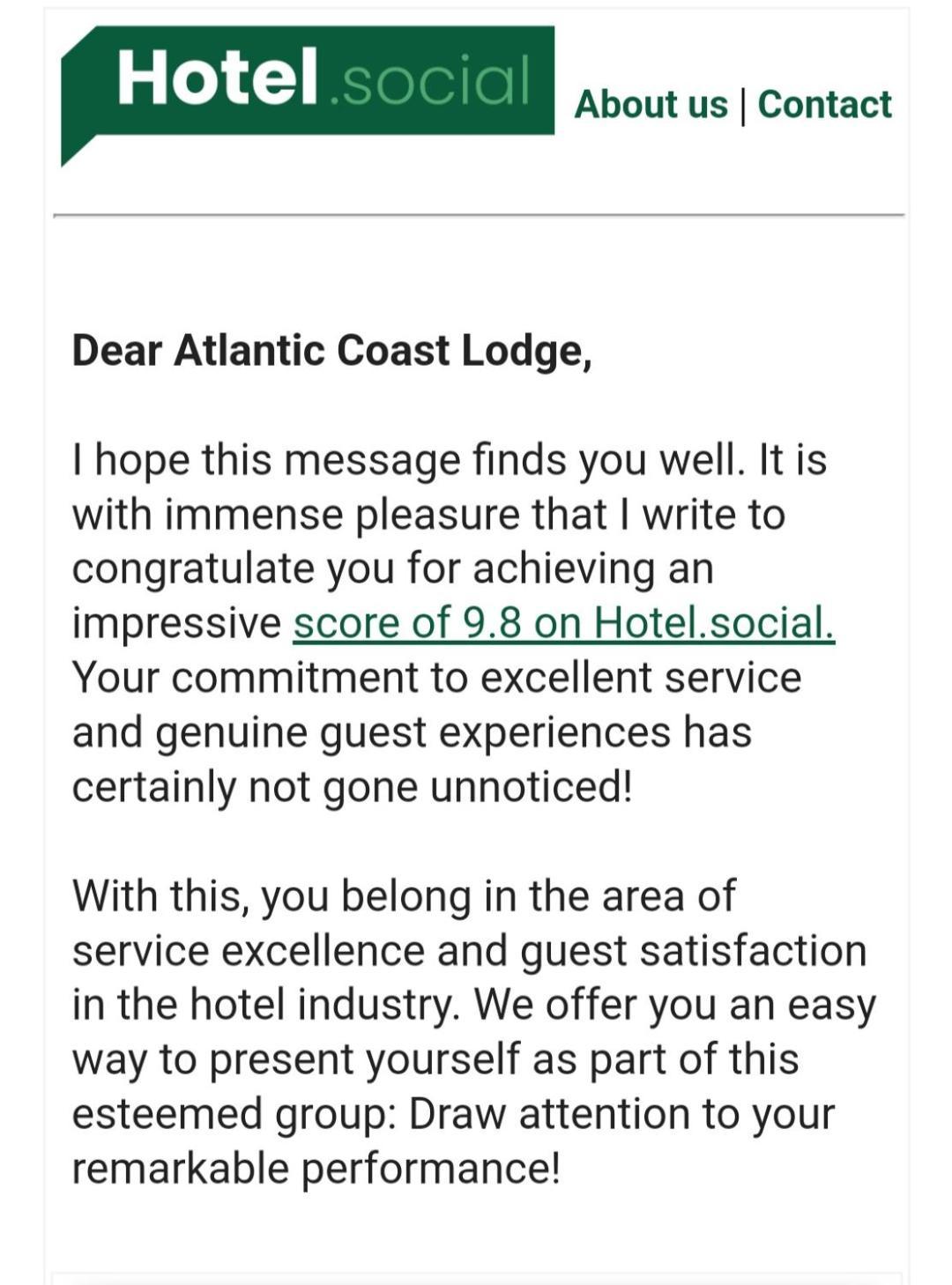 Atlantic Coast Lodge Spanish Point Buitenkant foto